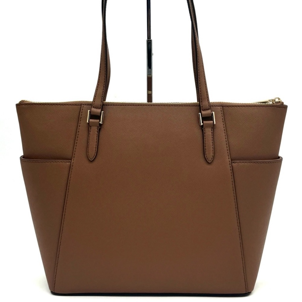 Michael Kors Large Charlotte TZ Tote Bag Luggage - Picture 5 of 11